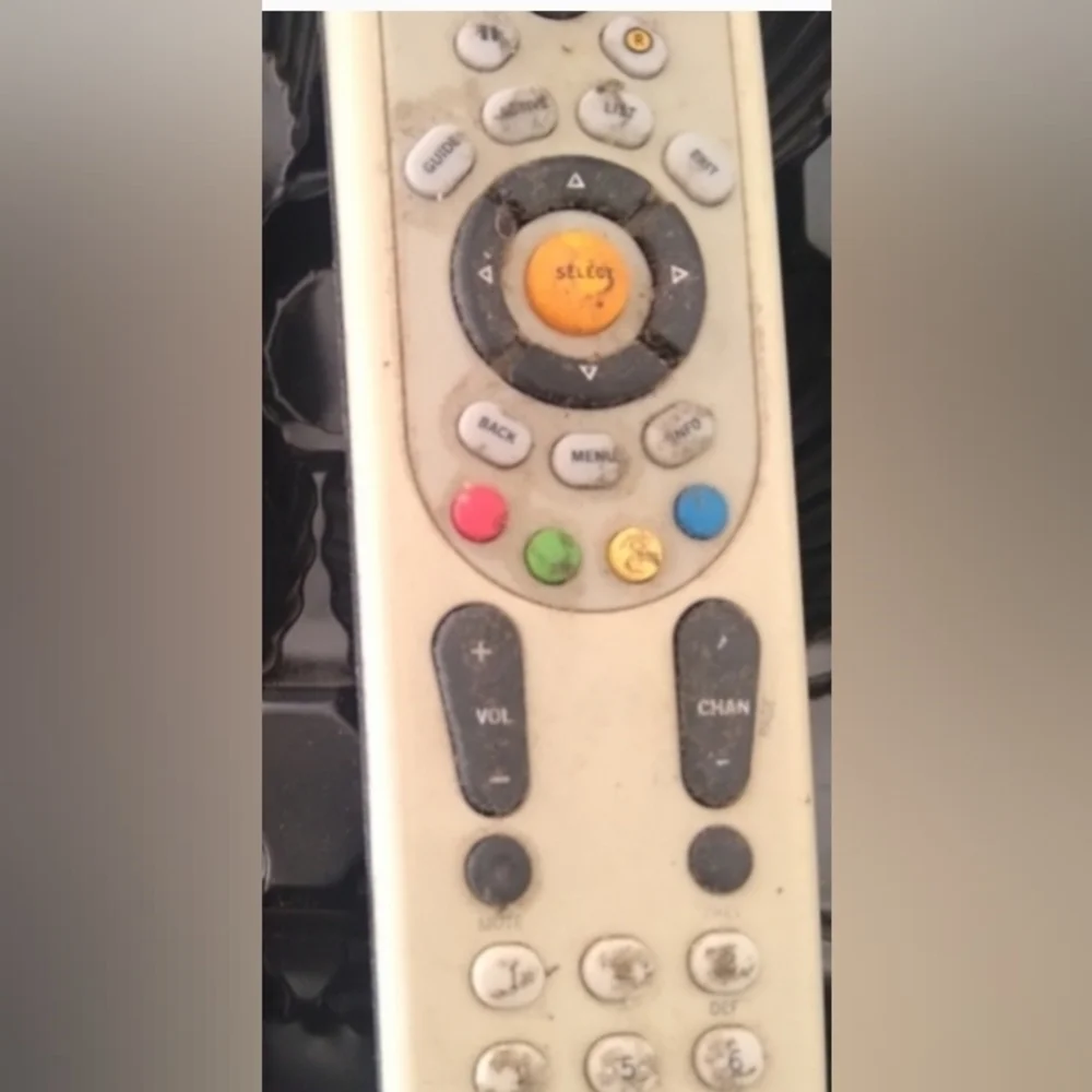 REMOTE, for DirecTV DVR A manual comes with the large white​